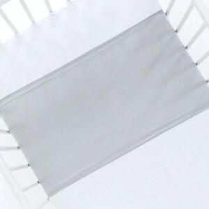 Silky Tota Gray Crib Sheet